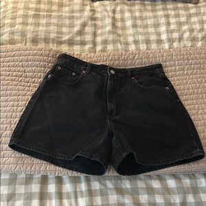 Zara Black Denim Women's Shorts
